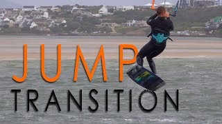 Jump Transitions, Higher Jump Transitions & Common Mistakes (kiteboarding tutorial)