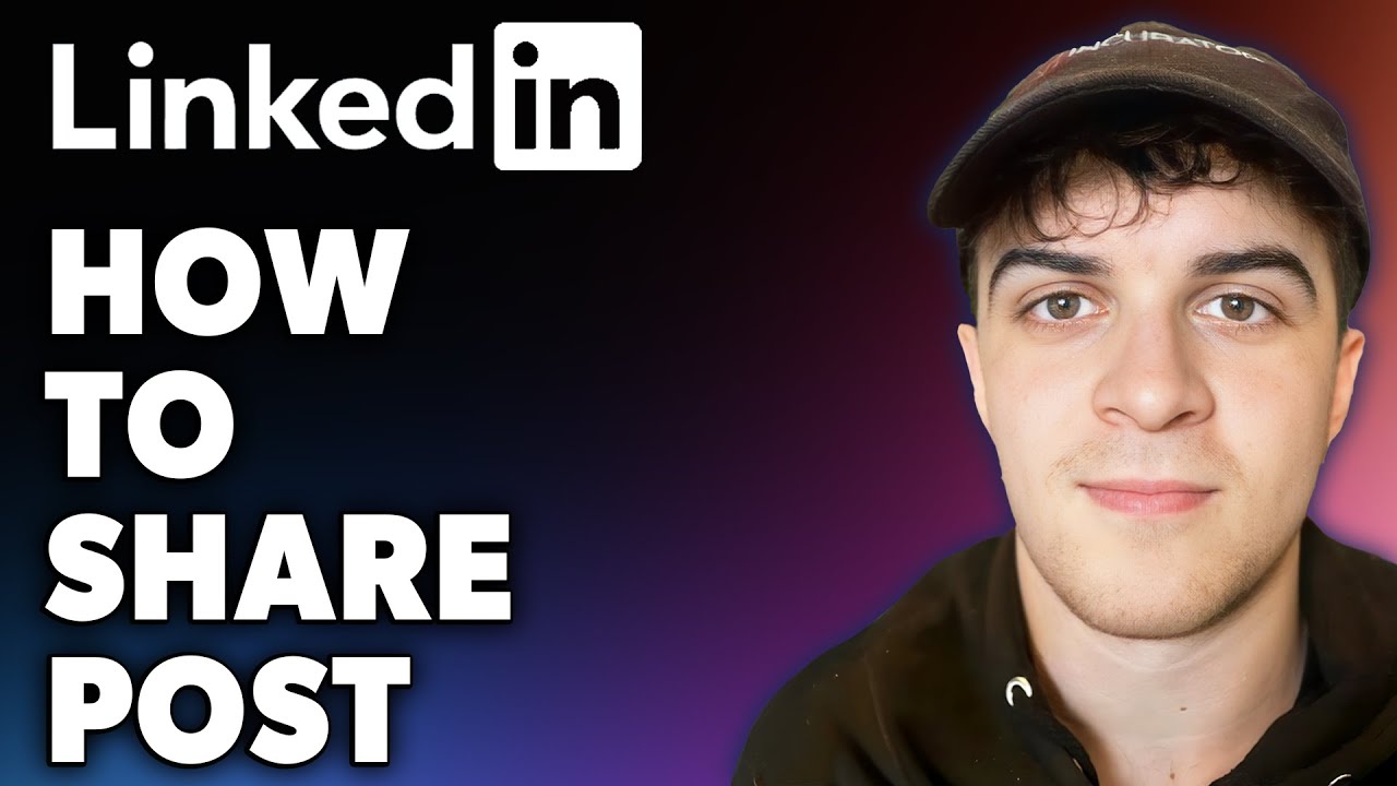 How to Share on LinkedIn Post (Full 2024 Guide) - YouTube