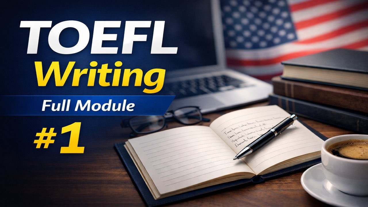 NEW TOEFL Writing Full Module with Timer & Sample Answers｜新TOEFLライティング完全演習（タイマー・解答例つき）