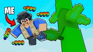 Reaching MAX HEIGHT in Roblox using BEANSTALKS...