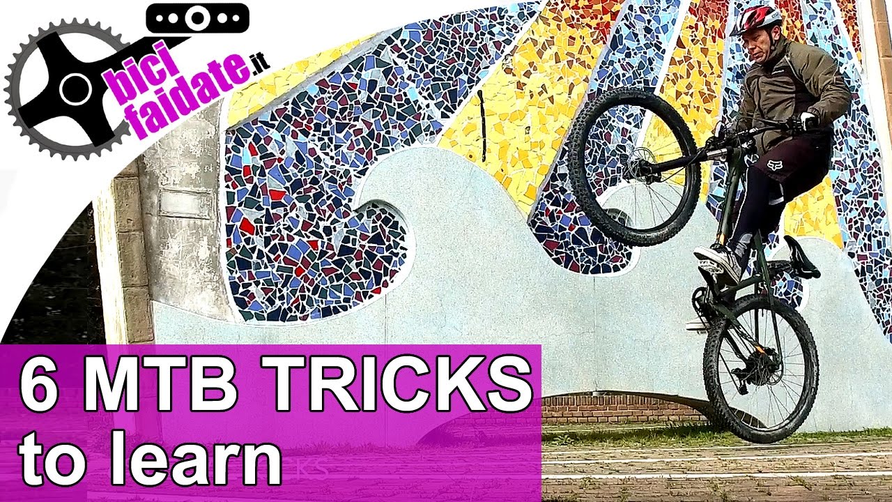 6 MTB TRICKS FACILI DA IMPARARE - YouTube
