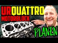 Motorblock PLANEN! - Audi Urquattro 10V TURBO! - Pleuelstangen bearbeiten!