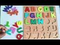 Alphabet ABC with Colours Puzzle Solve | Learn A to Z Letters for Kids | Fun Learning Video