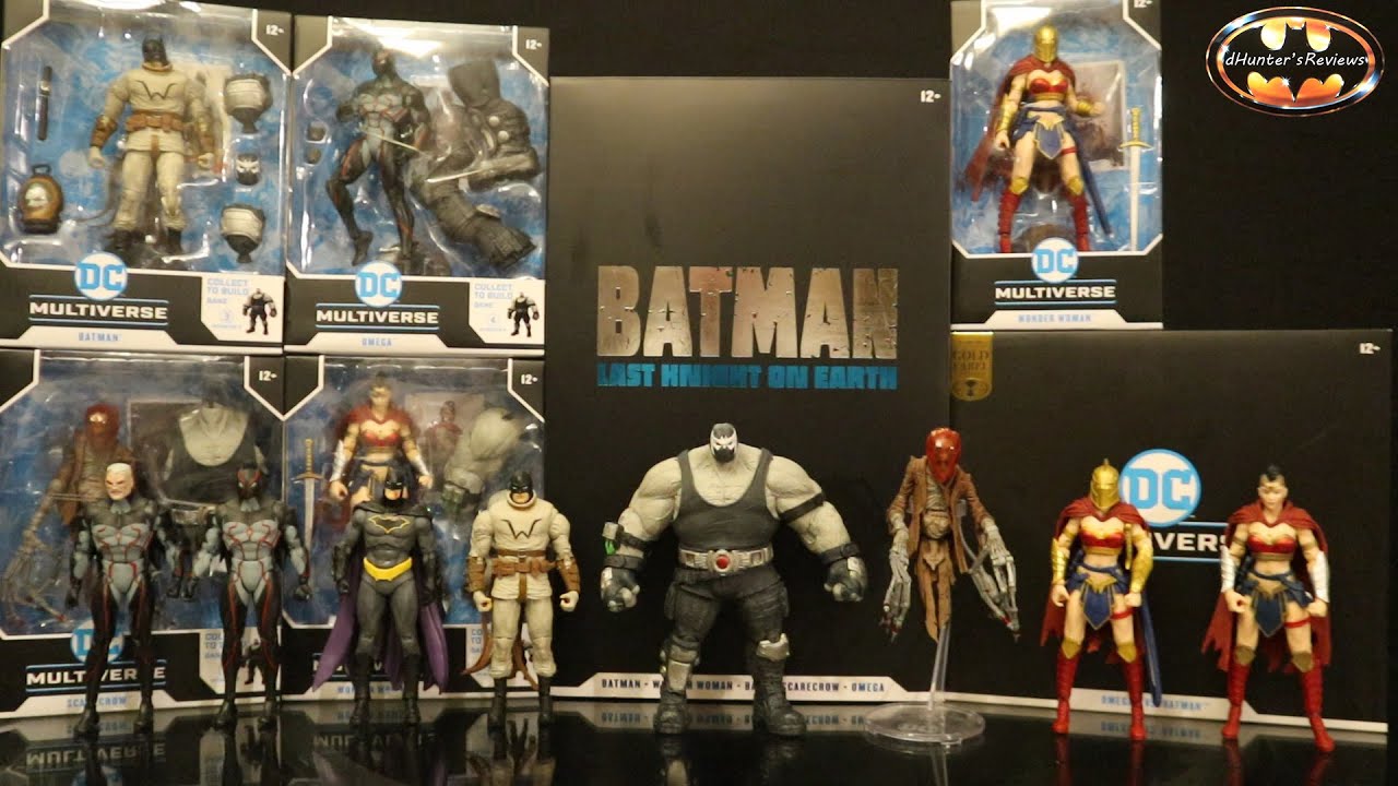 COMPLETE McFarlane Batman The Last Knight On Earth Collection 