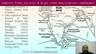 Entry of Europeans: Dutch, English And French | Modern History | UGC | CUET PG | IAS