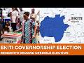 #EkitiDecides2026: Residents Demand Credible Election