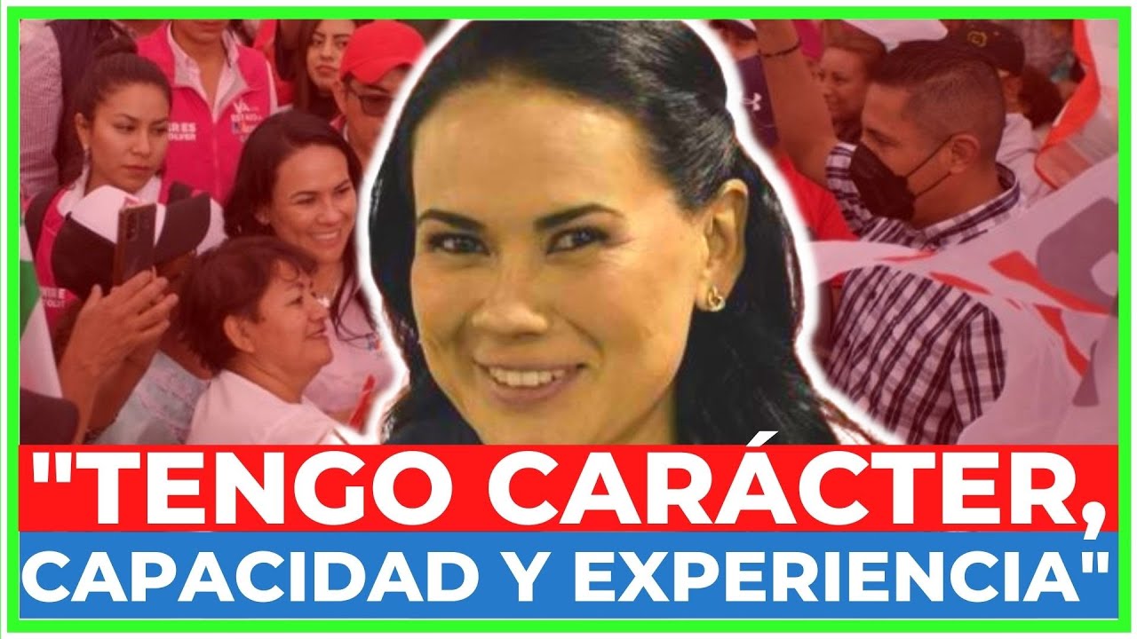 ¡ALE DEL MORAL es LA INDICADA parra GOBERNAR en el EDOMEX! YouTube