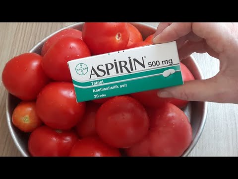 Video: Aspirin Ile Salatalık Nasıl Korunur