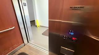 Elevator at the Comfort Inn Splash Harbor in Bellville, OH (June, 2024)