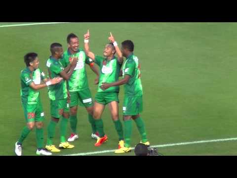 2015.05.31 第16節　FC岐阜対水戸ホーリーホック　難波選手の先制ゴール！