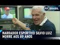 Morre Silvio Luiz, lenda da narração esportiva | SBT Brasil (16/05/24)