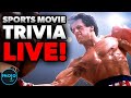 Live SPORTS MOVIE Trivia SUPER Game! (feat. Mackenzie and Matt Campbell)