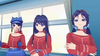 Player And Mita Vs 3 Dudes