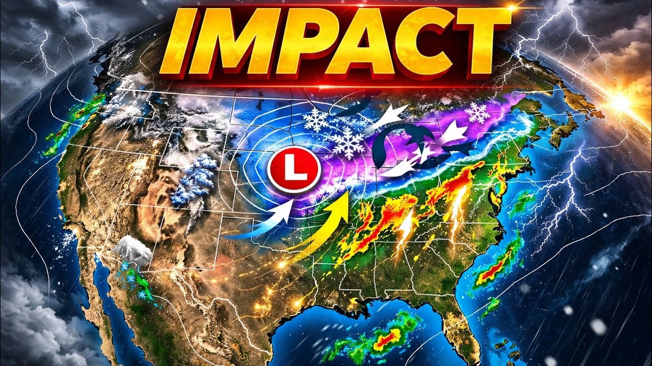 Major Winter Storm | Heavy Snow & Severe Storms USA - YouTube