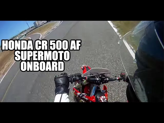 HONDA CR 500 2 TEMPOS - O CANHÃO DE TRILHA E SUPERMOTO 