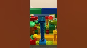 Marble Run ASMR Duplo DIY #legoduplo #lego #legoduploworld #duplo #satisfying