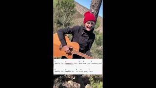 Smelly Cat Chords & Lyrics - Fast! #shorts