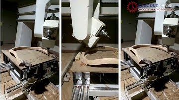 Máy cnc 5 trục - Máy gia công cnc 3D chuyển động 5 hướng trục