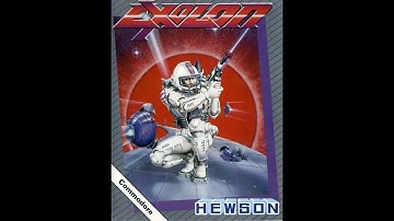 EXOLON (1987) - Commodore 64 Cassette C64 (Full Loading & Gameplay)