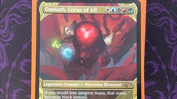 Omnath, Locus of All! Complete paper EDH/Commander Deck Tech.