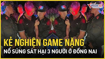Bàng hoàng toàn bộ hành trình gây án của kẻ nghiện game nặng nổ súng sát hại 3 người ở Đồng Nai
