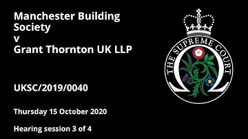 Manchester Building Society v Grant Thornton UK LLP