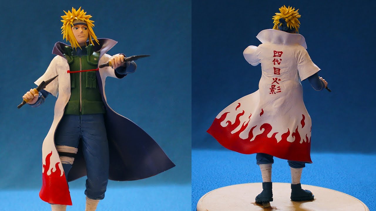 Esculpiendo a Minato Namikaze / El Cuarto Hokage