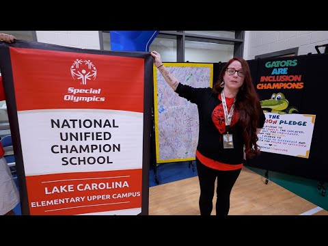 Lake Carolina Elementary Upper Campus Named a Special Olympics National Unified Champion School