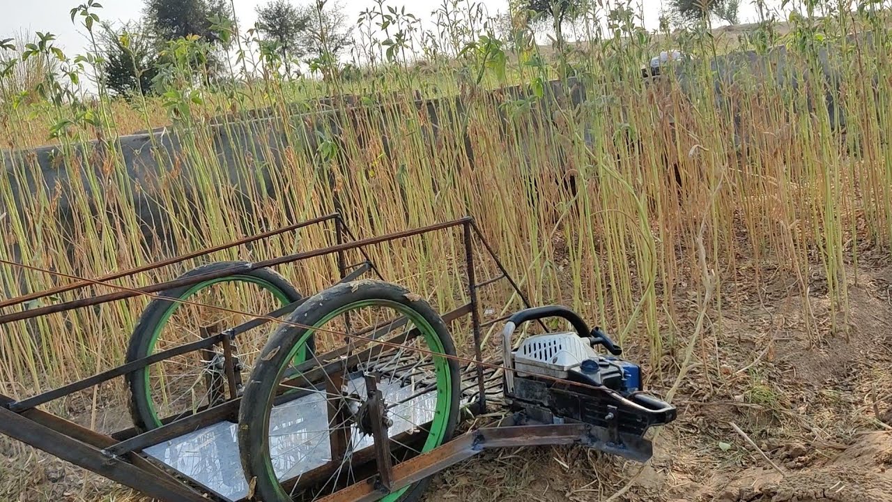 homemade Reaper machine