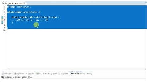 Java Program to Find Largest Among three numbers using if else statement with Explanation