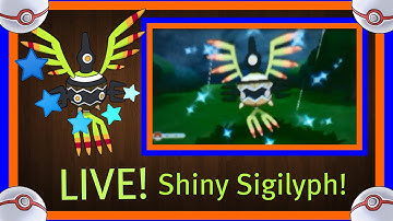 LIVE! Shiny Sigilyph after 8,424 Encounters! [Y #2]