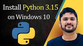 How to install Python 3.15 on Windows 10