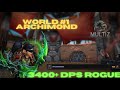 1 world dps rogue azgalor  multiz reign  classic tbc