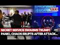 MOMENT: US Secret Service Swarms Trump After Shooter Opens Fire At WH Dinner Event| CHAOS ON CAM