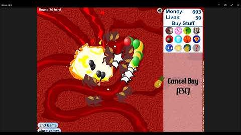 Dart Monkey Towers Only With No Lives Lost (Track 6, Hard, Bloons Tower Defense 3 Challenge)