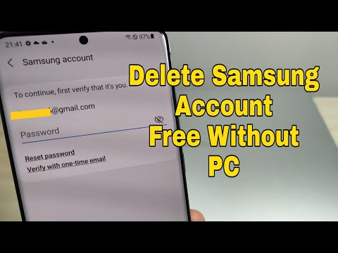 Sign Out from Samsung Account without Password. Samsung All Models