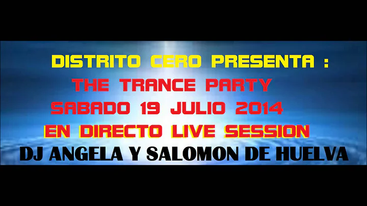 DJ ANGELA Y SALOMON DE HUELVA fiesta TRANCE LIVE P...