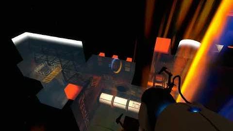 Portal Chamber 19 Escape 01 - OoB slow Run Route by PhasmidTutorials
