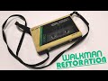 broken vintage SONY WALKMAN | Restoration & Repair