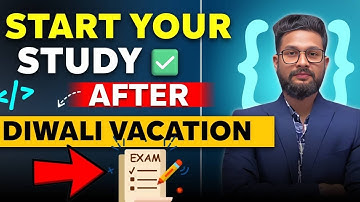 USE THIS METHOD TO START YOUR STUDY AFTER DIWALI VACATION | JR TUTORIALS | 