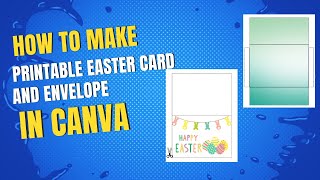 How to make EASTER card and Envelope in CANVA screenshot 2