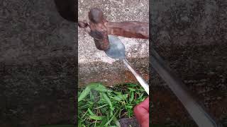 Darurat...pisau dari sendok!!!