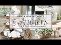 CRAFT WITH ME 2021 | 5 EASY, FUN AND AFFORDABLE SPRING AND HOME DECOR DIY'S