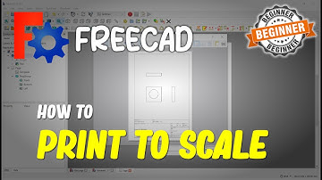 FreeCAD How To Print To Scale