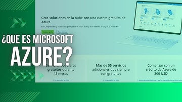 ¿Qué es Microsoft Azure?