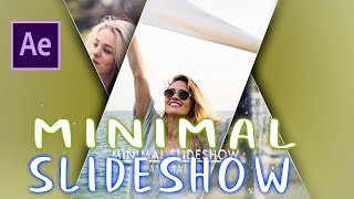 Minimal Slideshow | After Effects Tutorial