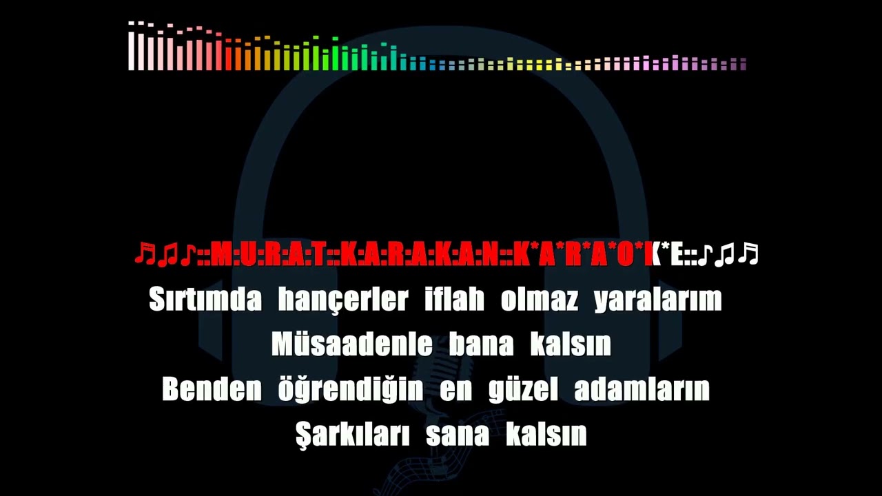 Ustaların Karışımı  KARAOKE (Cover) Sol Karar - KARAF