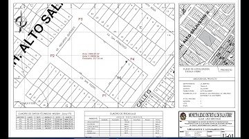 CUADRO DE COORDENADAS Y GRILLAS UTM AUTOMÁTICAMENTE EN AUTOCAD