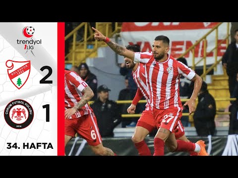 Boluspor (2-1) Ahlatcı Çorum FK - Highlights/Özet | Trendyol 1. Lig - 2023/24