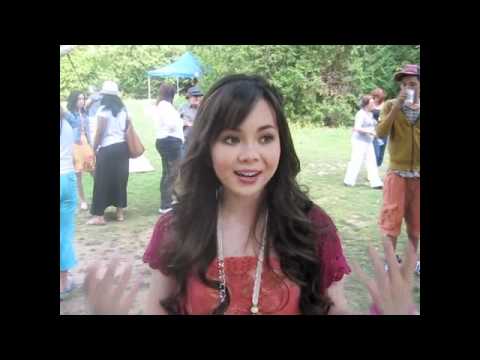 Anna Maria on her CAMP ROCK 2 Character!